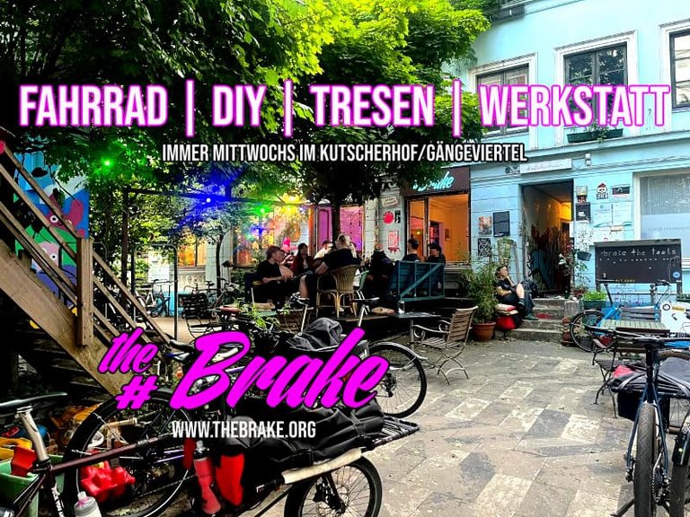 Fahrrad, DIY, Tresen, Werkstatt - The Brake im Gängeviertel